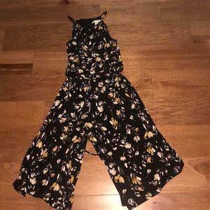 Floral Pantsuit Lightly Worn
